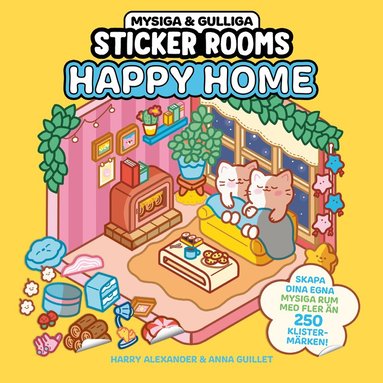 Harry Alexander, Anna Guillet - Happy Home : med cozy klistermärken, Häftad