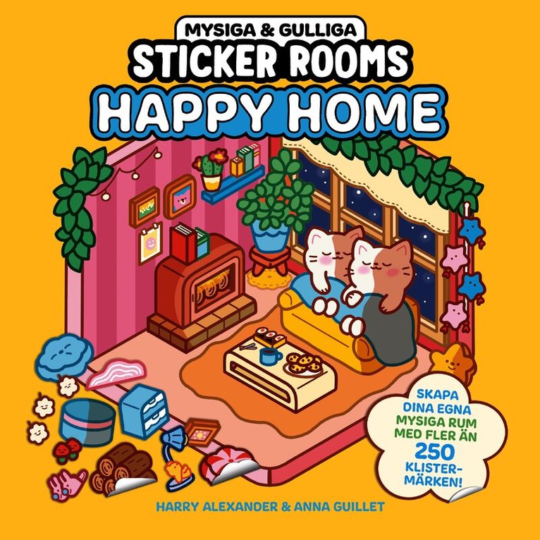 Happy Home : med cozy klistermärken