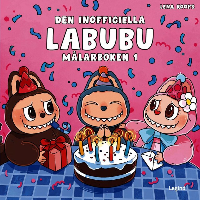 Den inofficiella Labubu målarboken 1