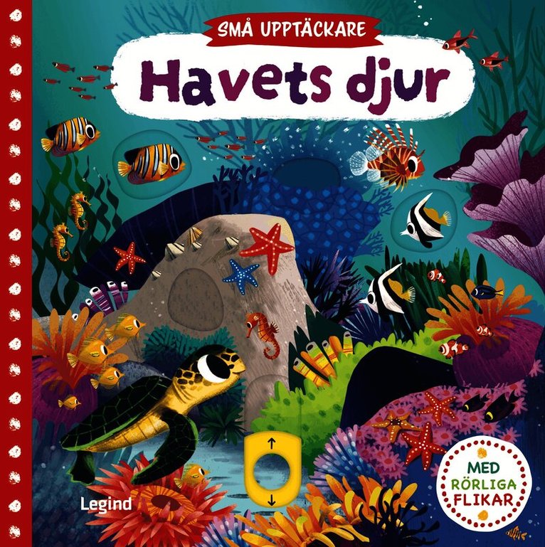 Små upptäckare : Havets djur - med rörliga flikar