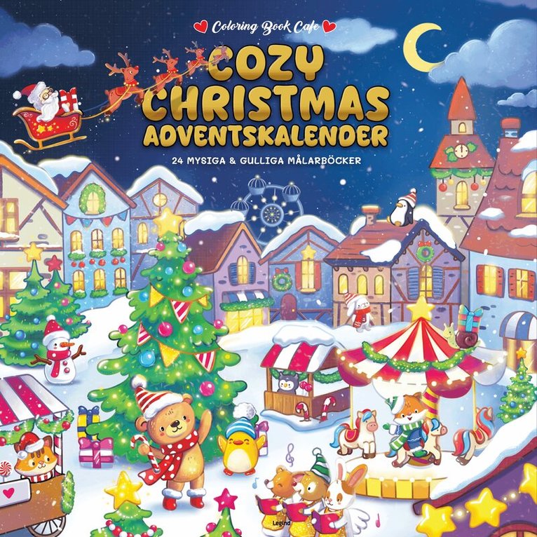 Coloring Book Cafe - Cozy Christmas adventskalender, Häftad. Tillgänglighet: Lägg i varukorg