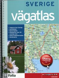 bokomslag Sverige Vägatlas
