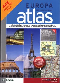 bokomslag Europa : det store atlas = Europa : den stora atlas