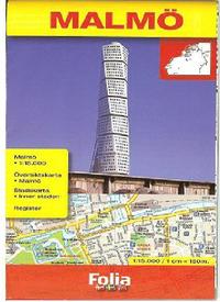 bokomslag Malmökarta Skala 1:15000