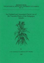 bokomslag An Updated and Annotated Check List of the Vascular Plants of the Galapagos Islands