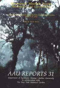bokomslag AaU reports Neotropical montane forests