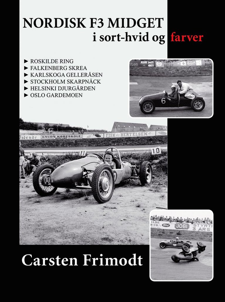 Carsten Frimodt - Nordisk F3 Midget i sort-hvid og farver, Inbunden