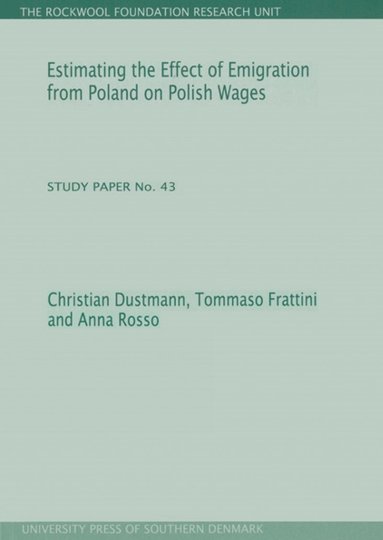 bokomslag Estimating the Effect of Emigration from Poland on Polish Wages