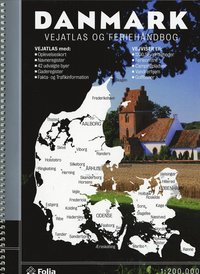 bokomslag Danmark : vejatlas & feriehandbog