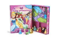 bokomslag Disney fina prinsessor (sagobok, figurer, lekmatta)