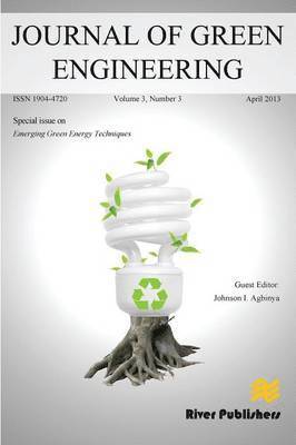 Johnson I Agbinya, Dr Johnson I Agbinya, Johnson I. Agbinya - Journal of Green Engineering 3-3, Häftad