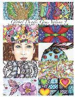 bokomslag "Global Doodle Gems" Volume 9: "The Ultimate Adult Coloring Book...an Epic Collection from Artists around the World! "