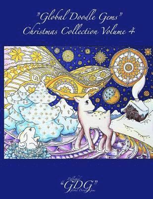 'Global Doodle Gems' Christmas Collection Volume 4: Adult Christmas coloring Book 1