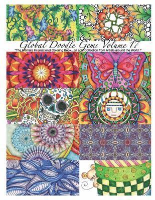 "Global Doodle Gems" Volume 17: "The Ultimate Coloring Book...an Epic Collection from Artists around the World!