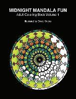 Midnight Mandala Fun Adult Coloring Book: Midnight mandala adult coloring books for relaxing fun with #cherylcolors #anniecolors #angelacolorz 1