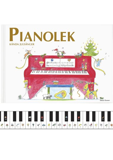 bokomslag Pianolek : kända julsånger