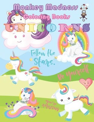 Unicorns: Super Cute Coloring Book for Girls Ages 4 - 10 1