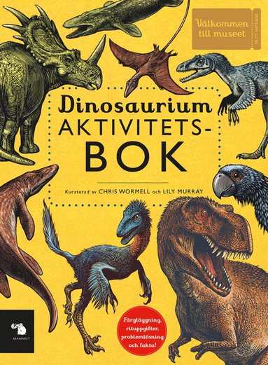 bokomslag Dinosaurium Aktivitetsbok