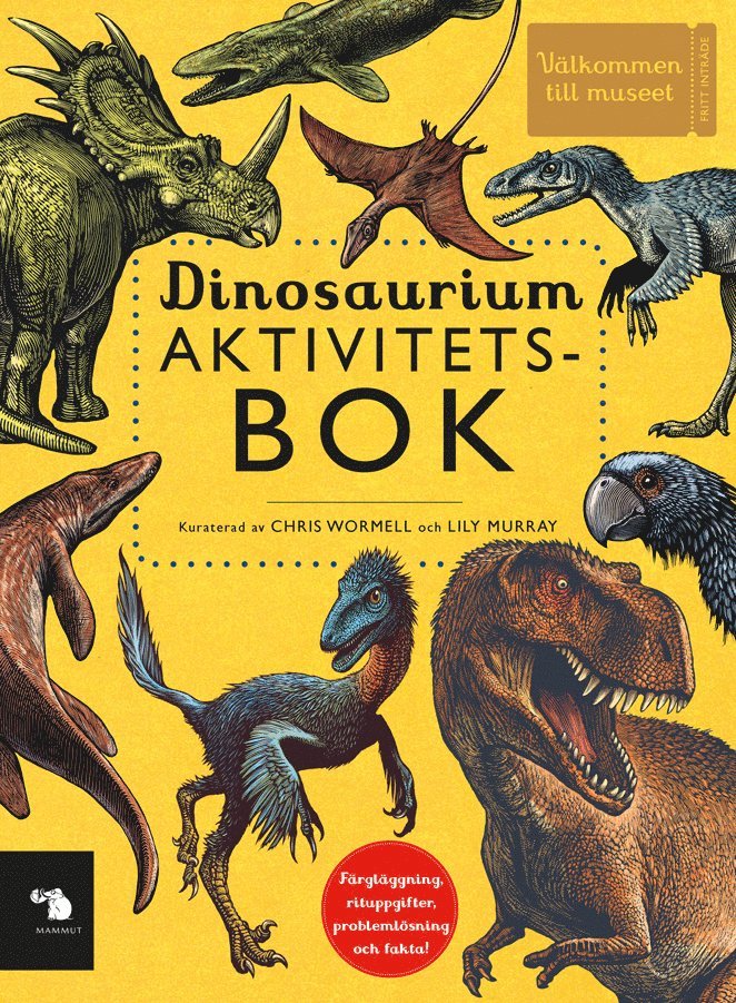 Dinosaurium Aktivitetsbok 1