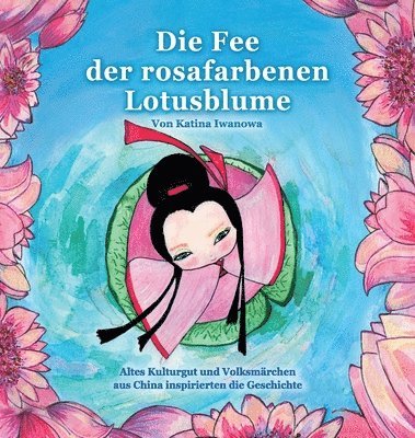 Fee der rosafarbenen Lotusblume