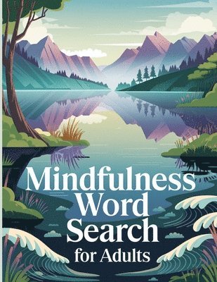 bokomslag Mindfulness Word Search Book for Adults
