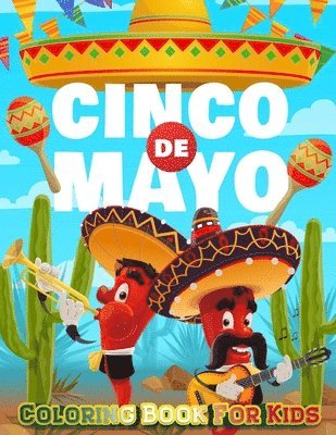 Cinco De Mayo Coloring Book For Kids 1