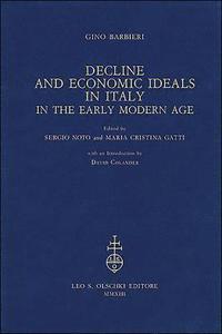 bokomslag Decline and Economic Ideals in Italy in the Early Modern Age