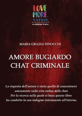 bokomslag Amore bugiardo chat criminale