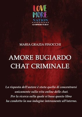Maria Grazia Finocchi - Amore bugiardo chat criminale, Häftad