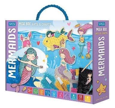 bokomslag Mega Box Arts and Crafts - Mermaids