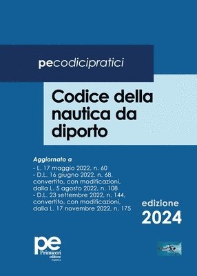 bokomslag Codice della nautica da diporto 2024