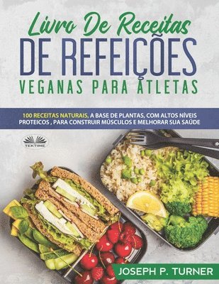 bokomslag Livro De Receitas De Refeições Veganas Para Atletas