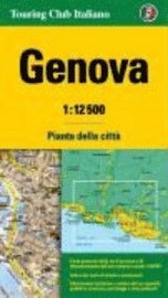 bokomslag Genoa city map