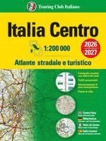 Italy Central atlas - atlante stradale Centro, Häftad