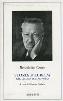 Benedetto Croce, G. Galasso - Storia d'Europa nel secolo XIX, Häftad