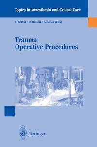bokomslag Trauma Operative Procedures
