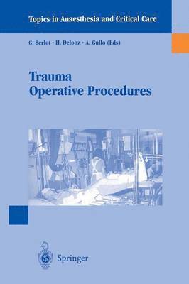 Trauma Operative Procedures 1