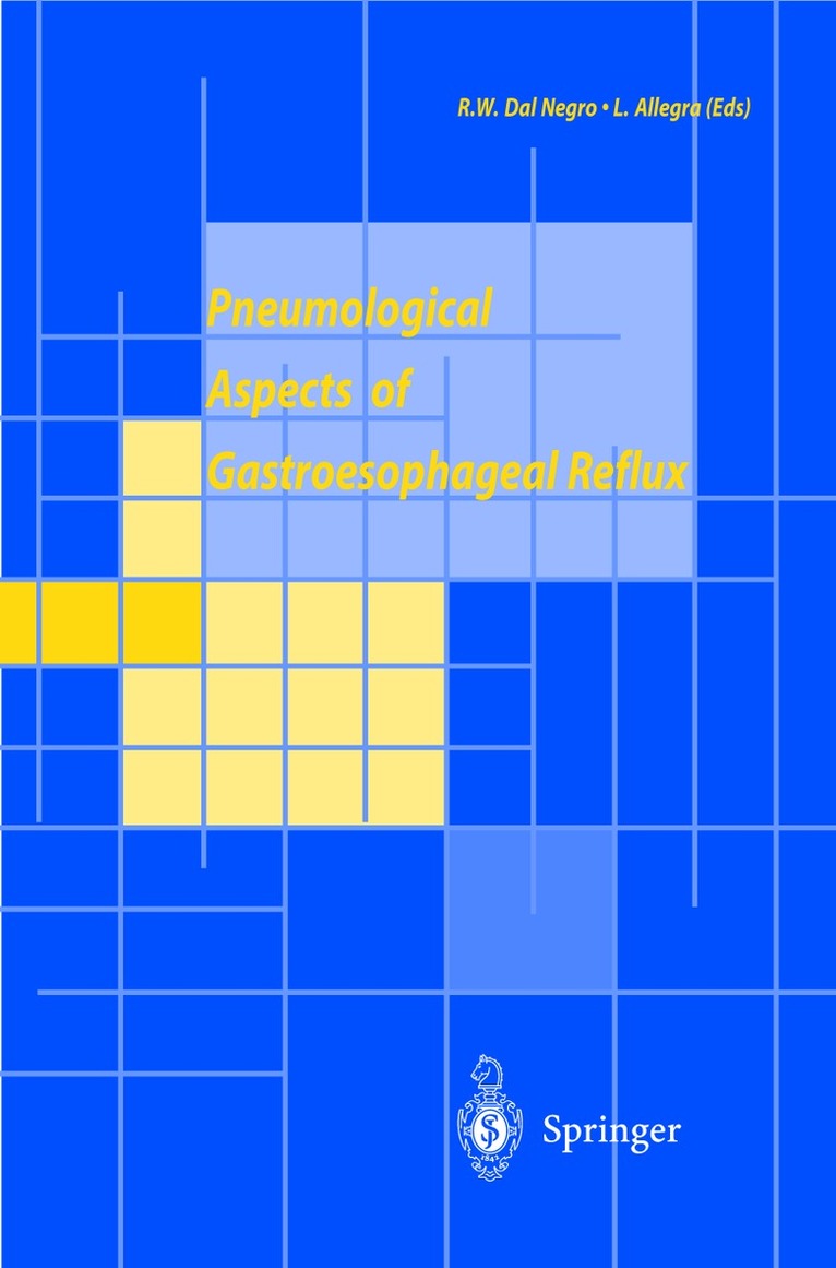 Robert W. Dal Negro, Luigi Allegra - Pneumological Aspects of Gastroesophageal Reflux, Häftad