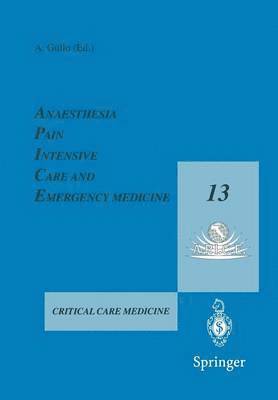 Antonino Gullo - Anaesthesia, Pain, Intensive Care and Emergency Medicine — A.P.I.C.E., Häftad