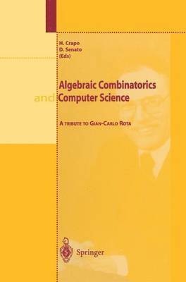 bokomslag Algebraic Combinatorics and Computer Science