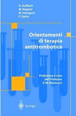 bokomslag Orientamenti di terapia antitrombotica