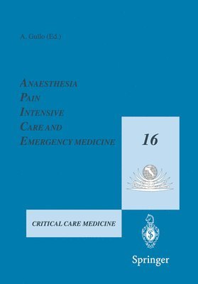Anaesthesia, Pain, Intensive Care and Emergency Medicine - A.P.I.C.E. 1