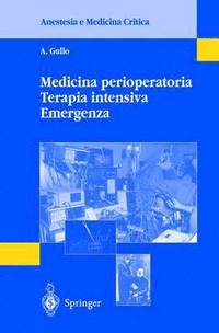 bokomslag Medicina perioperatoria Terapia intensiva Emergenza