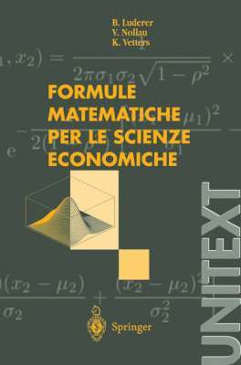 bokomslag Formule matematiche per le scienze economiche