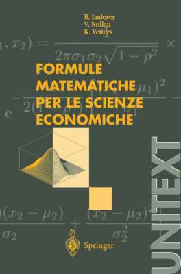 Formule matematiche per le scienze economiche 1