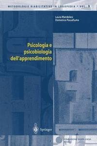 bokomslag Psicologia e psicobiologia dell'apprendimento