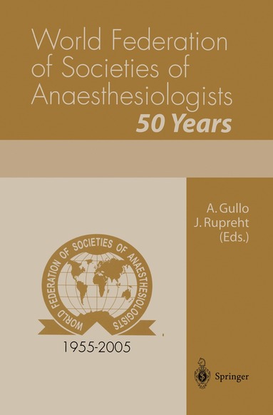 bokomslag World Federation of Societies of Anaesthesiologists 50 Years