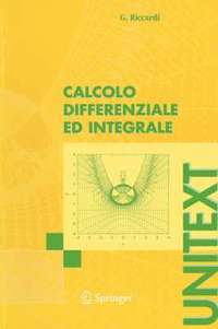 bokomslag Calcolo differenziale ed integrale