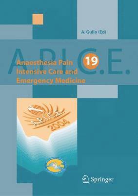 Anaesthesia, Pain, Intensive Care and Emergency Medicine - A.P.I.C.E. 1