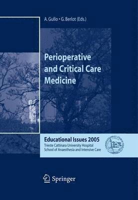 bokomslag Perioperative and Critical Care Medicine